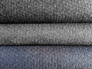 leichter Strick mit mini Pailletten rauchblau