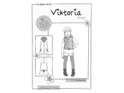 Schnittmuster Weste Viktoria Farbenmix