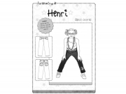 Schnittmuster Basicjeans Henri Farbenmix