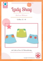 Lady Shay Damenrock Papierschnittmuster Mialuna