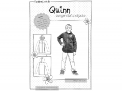 Schnittmuster Jungen Softshelljacke Quinn Farbenmix